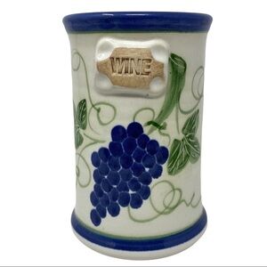 Wine Chiller - Grapes - Clay Custom Made.